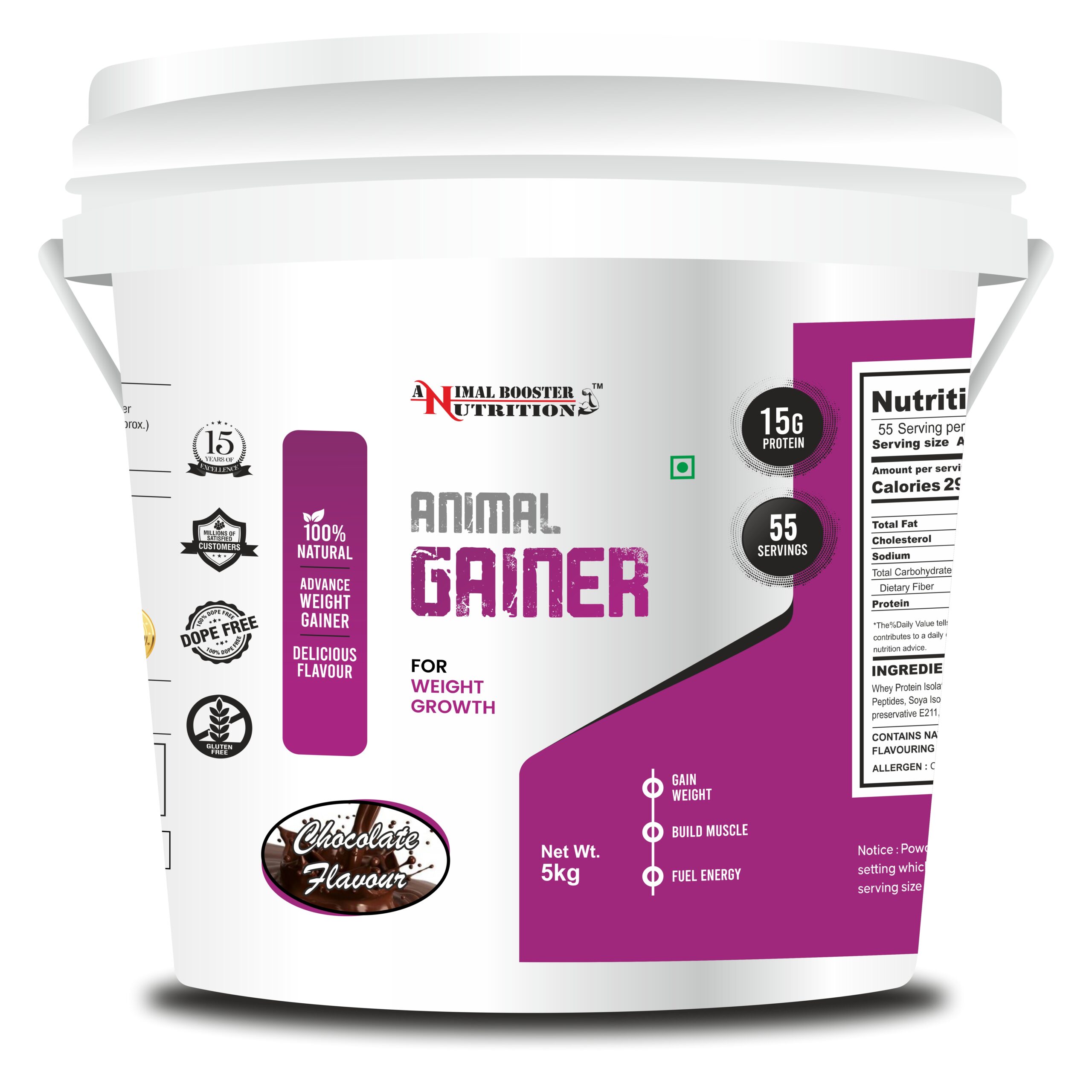 Animal Booster Animal Gainer 5kg |Mass Gainer